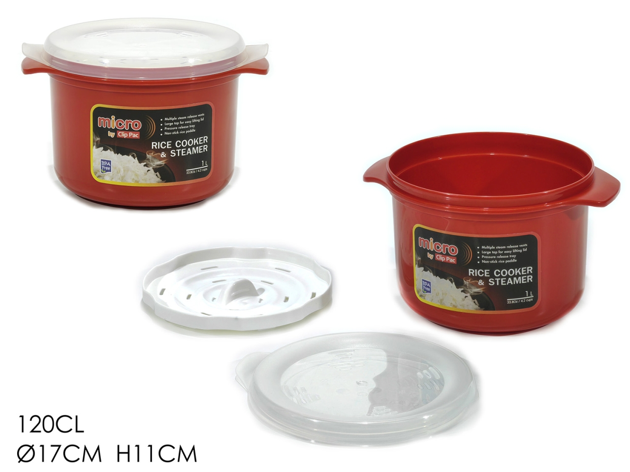 CUOCIRISO 110CL COLORE ROSSO 615804