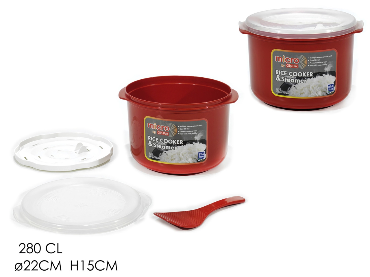 CUOCIRISO 280CL COLORE ROSSO 615805