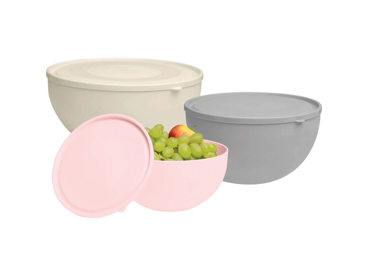 SET DA 3 CONTENITORI COPERCHIO 691403