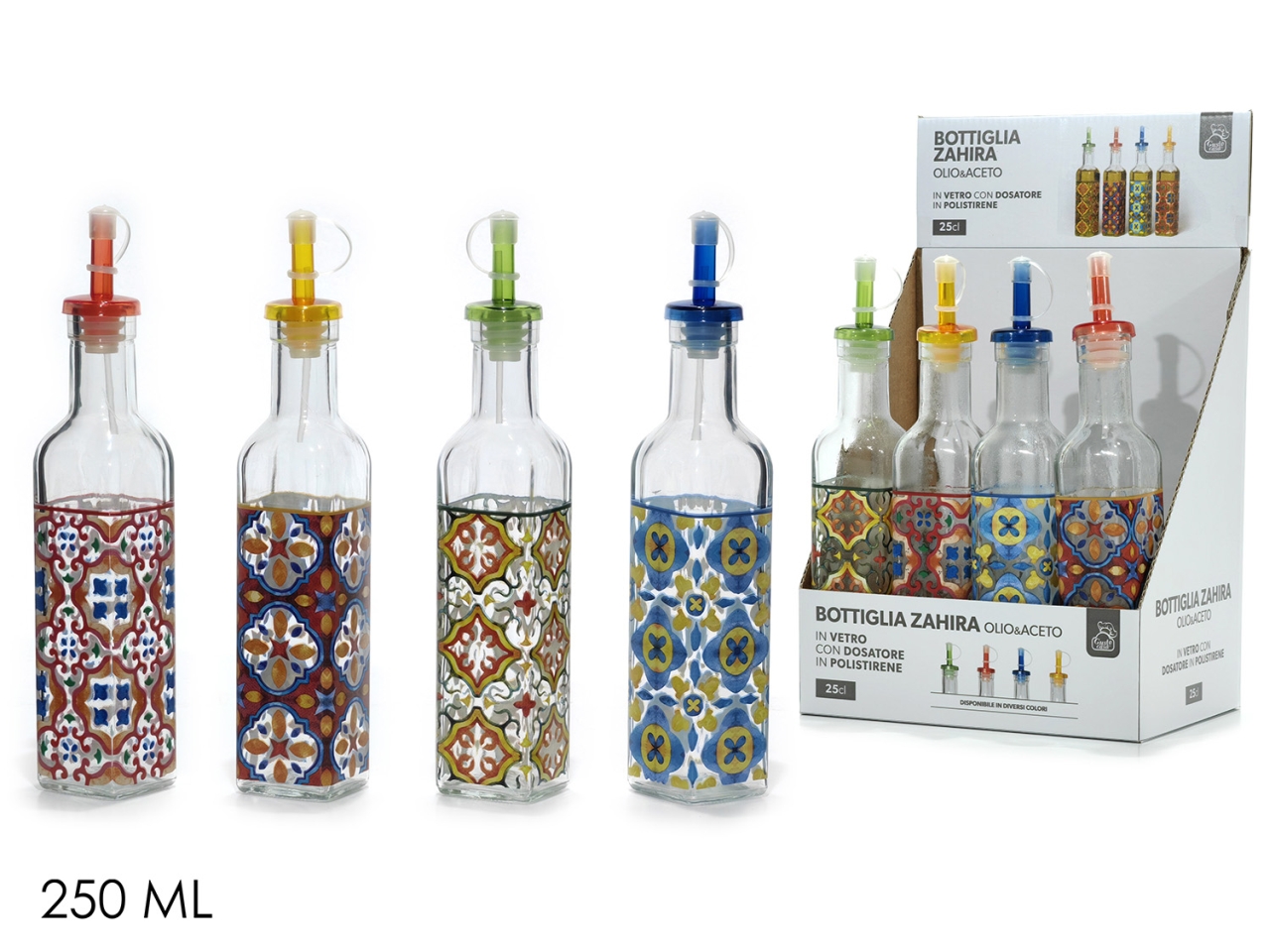 BOTTIGLIA DOSATORE 25CL 4ASS 703101
