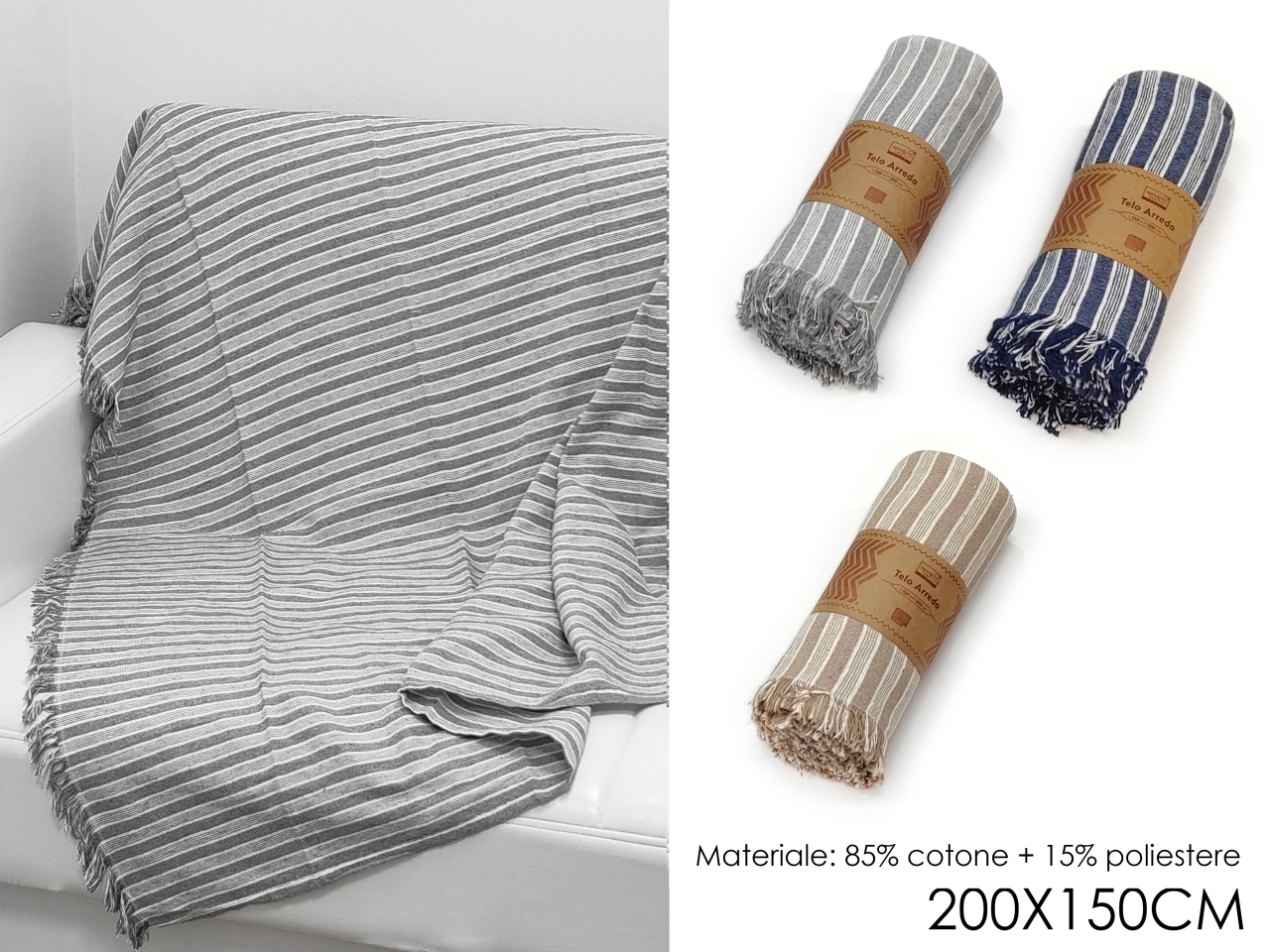 TELO ARREDO 150X200CM IN 3 ASS. 676901