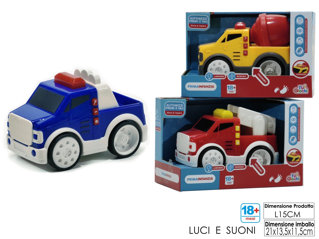 AUTO TRY-ME CON LUCI E SUONI 104881