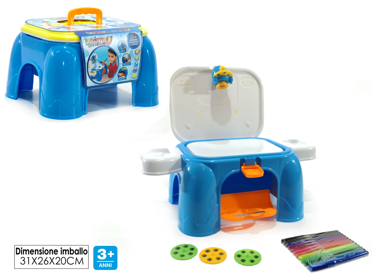 PROIETTORE DA DISEGNO CON ACCES. 115261 PROIETTORE DA DISEGNO CON ACCES. 115261