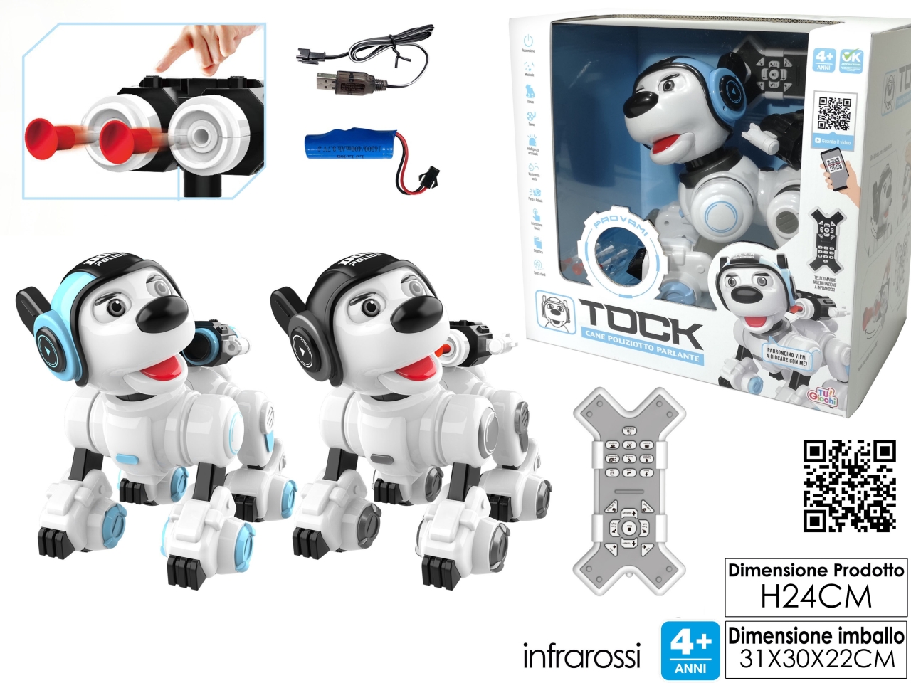 TOCK CANE POLIZIOTTO TRY/ME INFR. ASS 100102