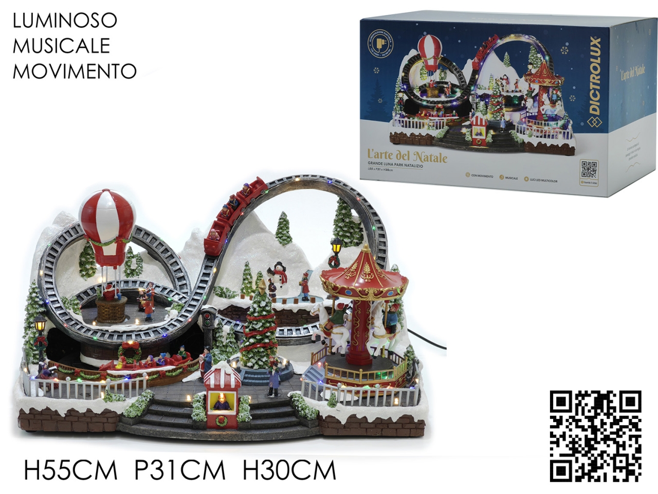 AMBIENTAZIONE NATALIZIA LUNAPARK 432333