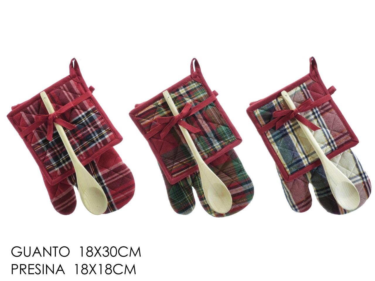 GUANTO C/PRESINA+MESTOLO SCOZZ. 425015
