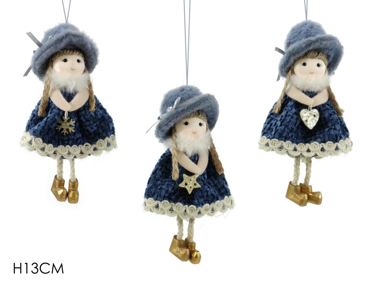 APP. BIMBA 13CM BLU 3 ASS. 436795