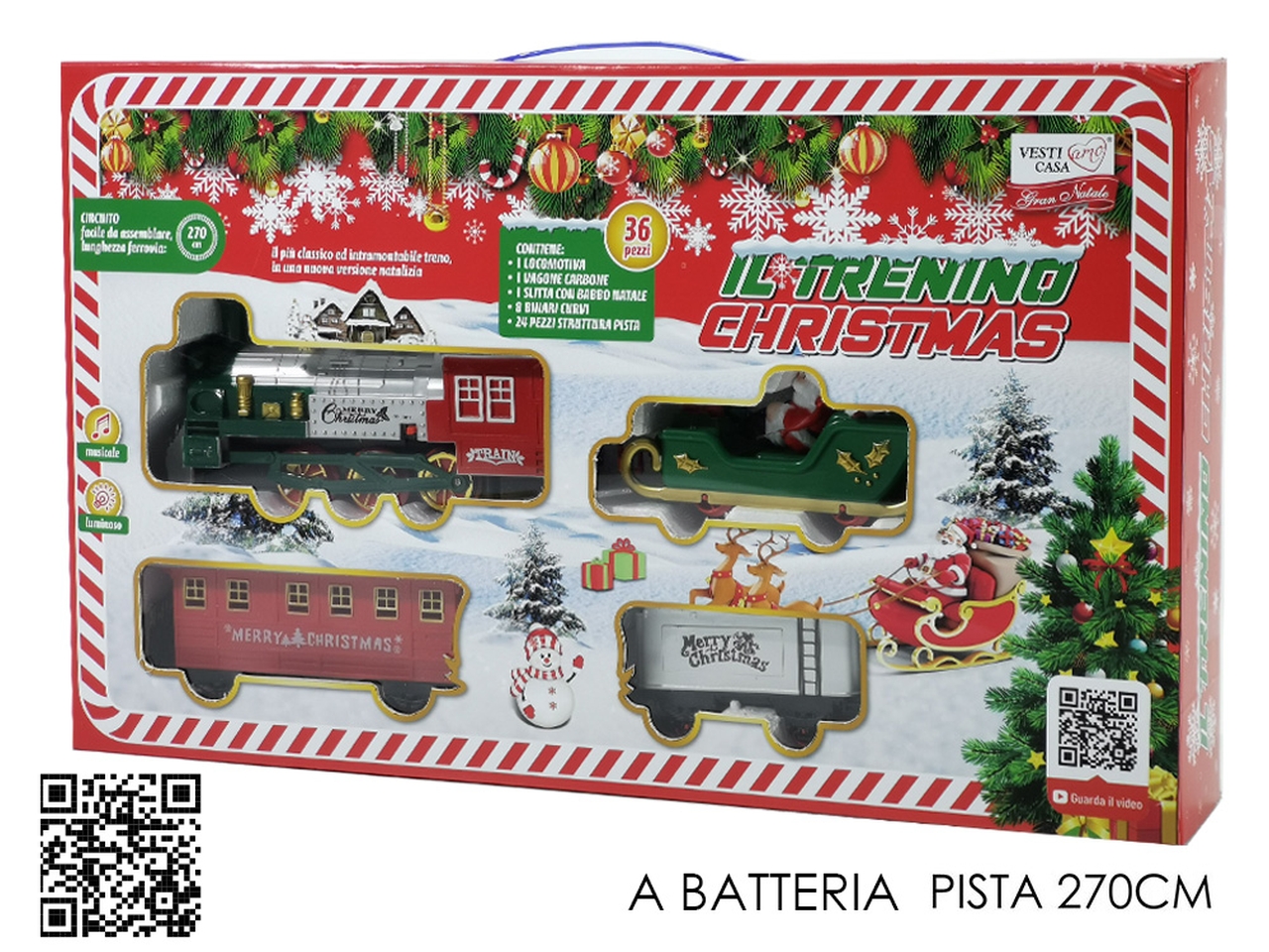 TRENO NAT. C/LUCE/SUONO BAT 107022