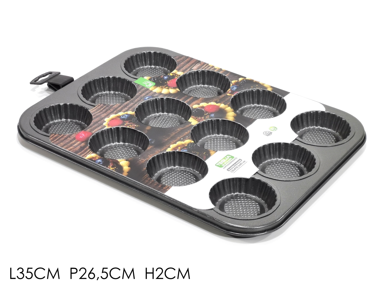 TEGLIA 12 CROSTATINE 35X26,5X1,8 582354 TEGLIA 12 CROSTATINE 35X26,5X1,8 582354