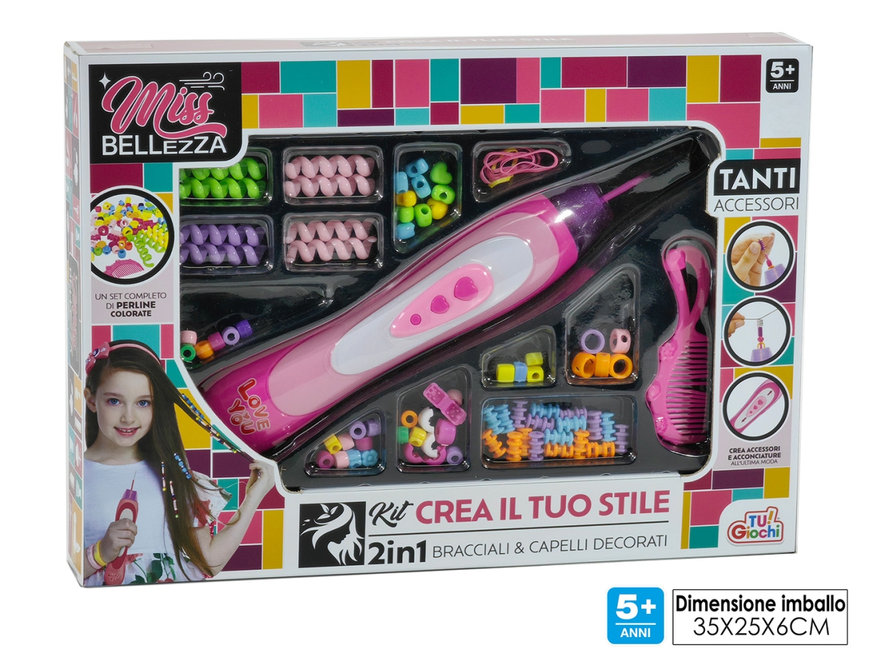 CREATIONS GIRL-SET CREA ACCESSORI CAPELLI 101696 CREATIONS GIRL-SET CREA ACCESSORI CAPELLI 101696