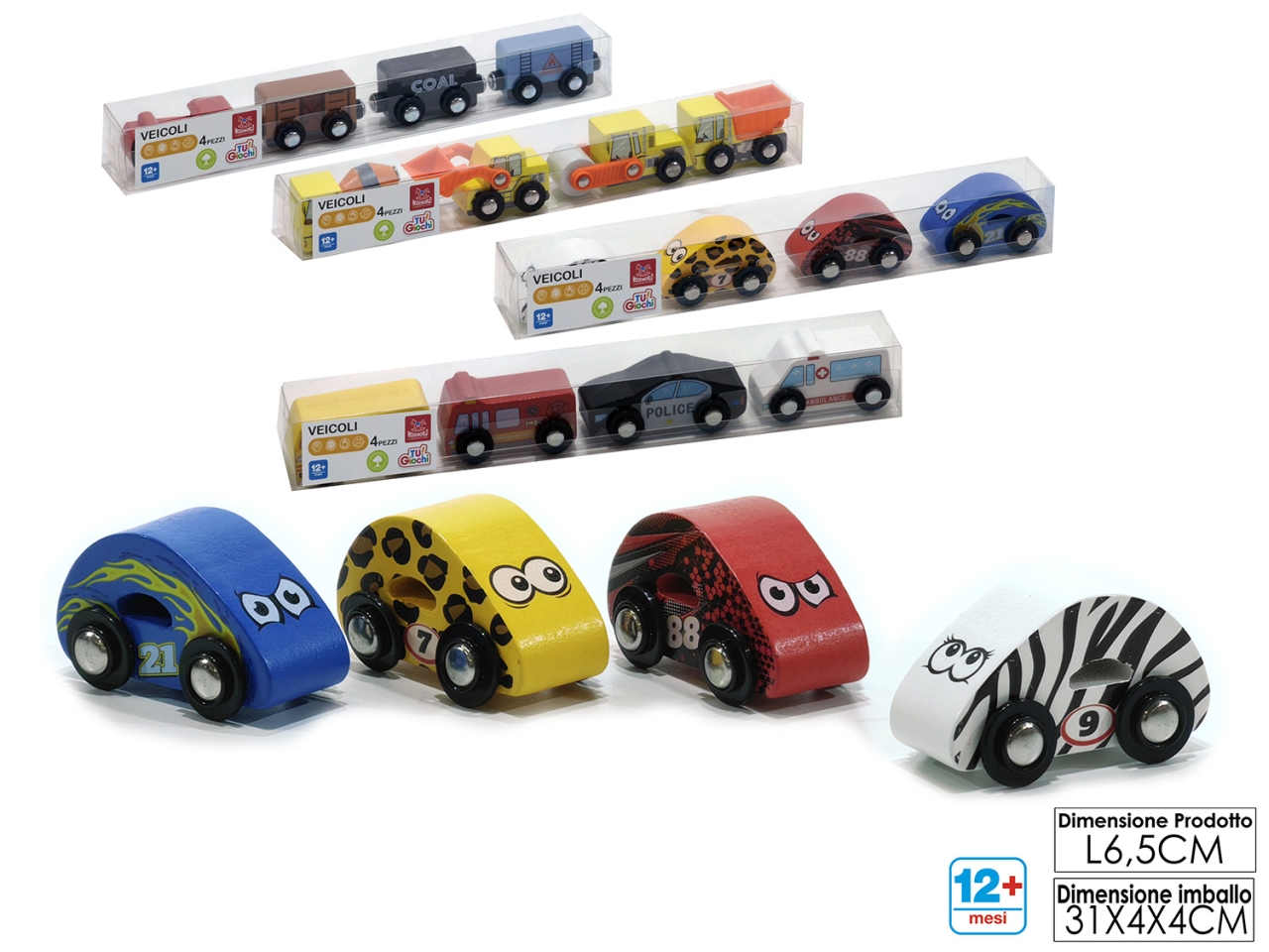 VEICOLI IN 4 ASSORTIMENTI 719933 VEICOLI IN 4 ASSORTIMENTI 719933