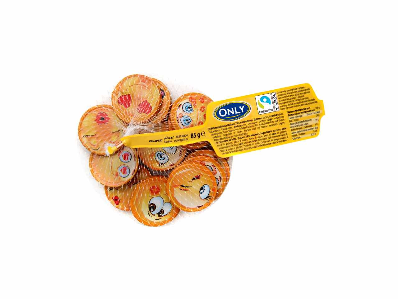 EMOJI DI CIOCCOLATA AL LATTE 85GR 0091773