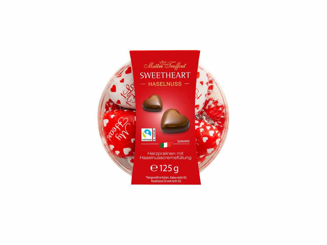 PRALINE CUORE RIPIENE 125GR 0094959