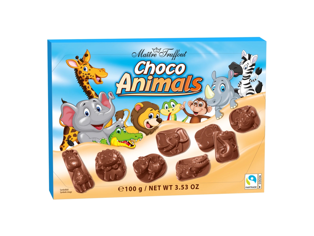 ANIMALI DI CIOCCOLATO AL LATTE 100G 0087578