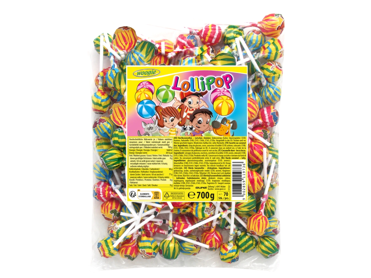 LECCA LECCA 70X10GR 700GR 0095416