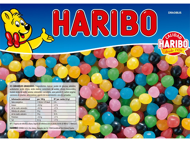 HARIBO CARAMELLE CONF.DRAGIBUS 2kg18027