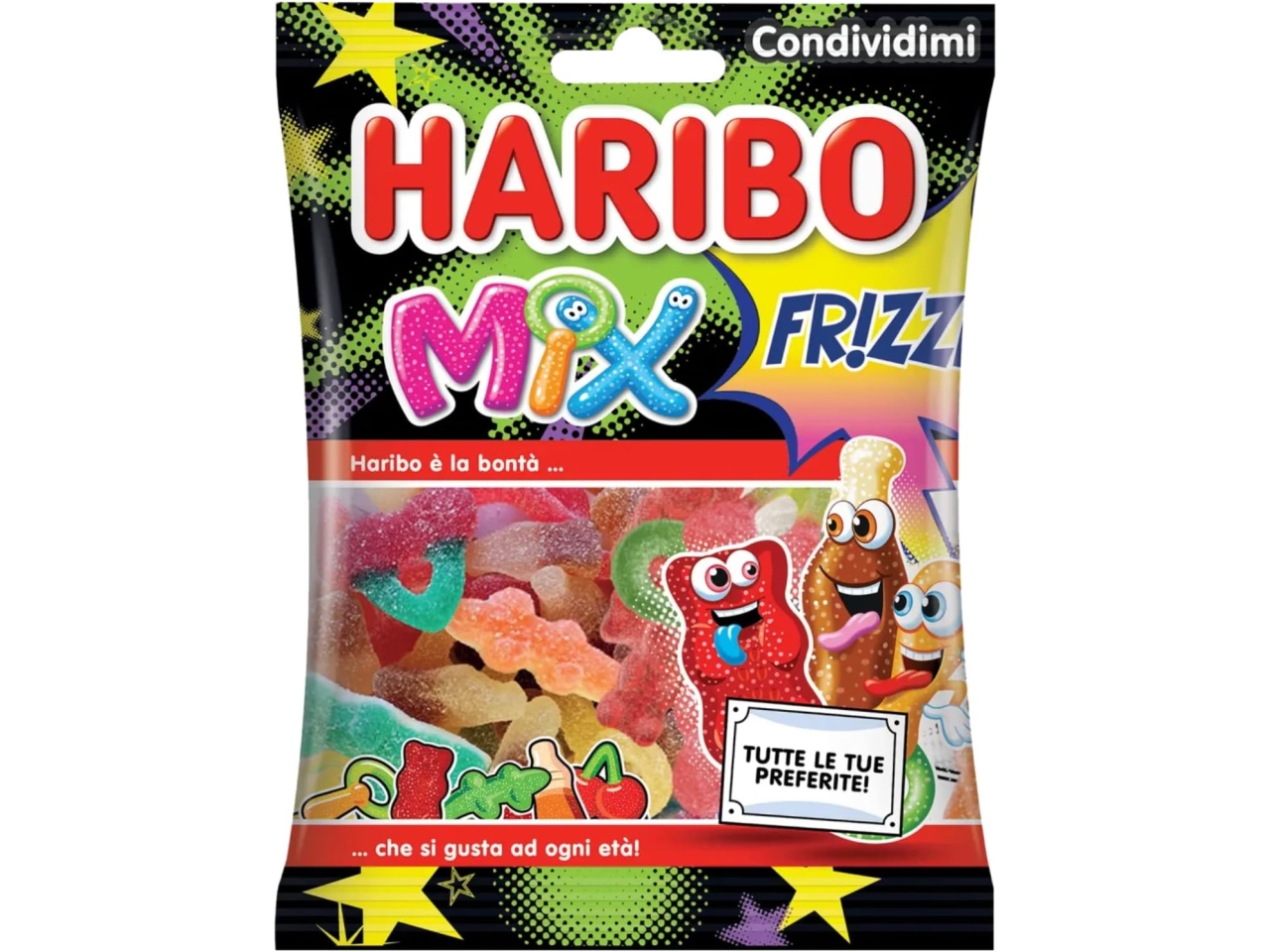 HARIBO FRIZZI MIX 90gr 36137
