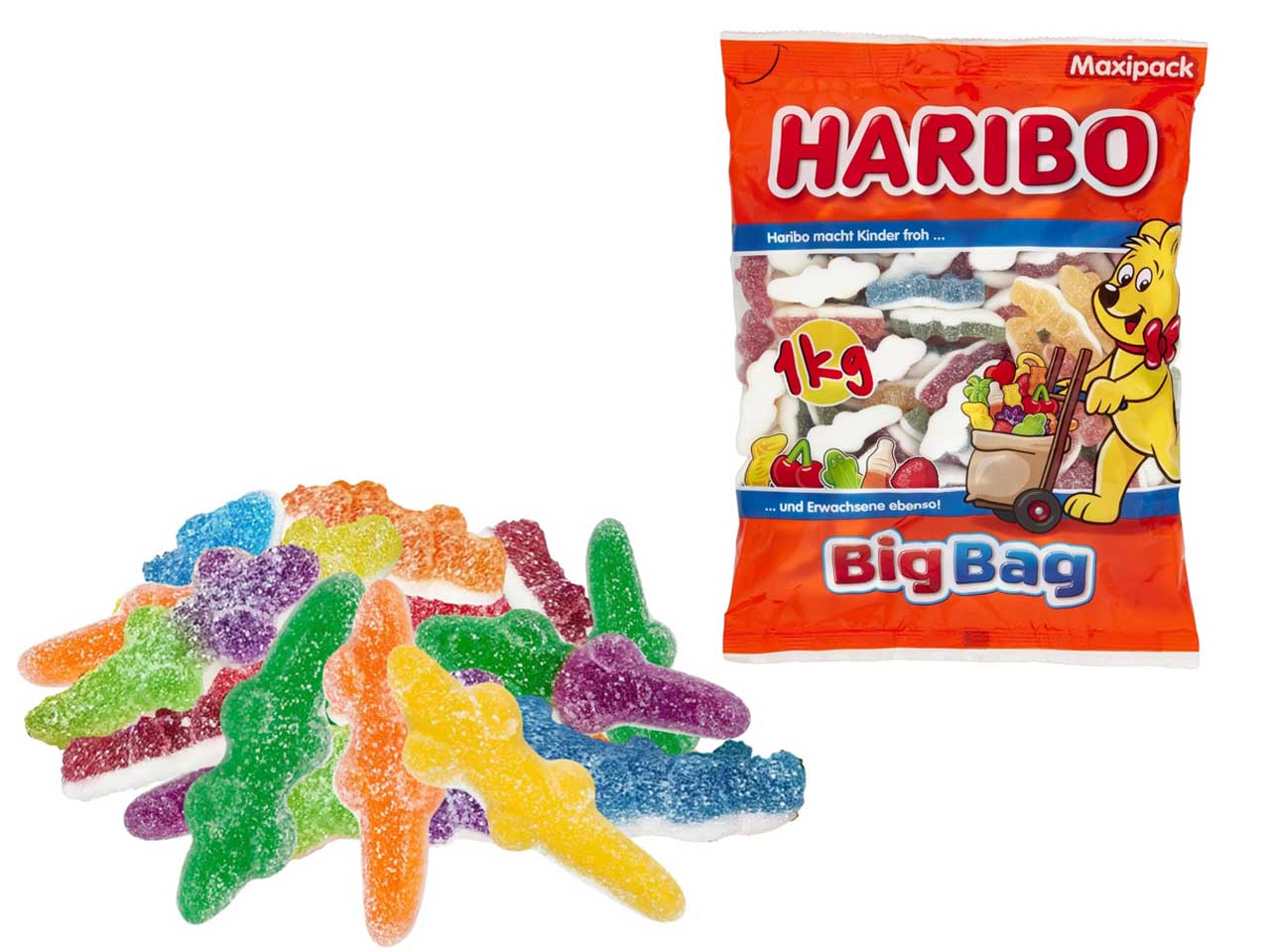HARIBO COCCODRI FRIZZI 1KG 18058