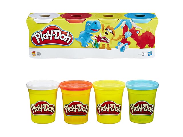 PLAY-DOH VASETTO 4pz B5517EU4 PLAY-DOH VASETTO 4pz B5517EU4
