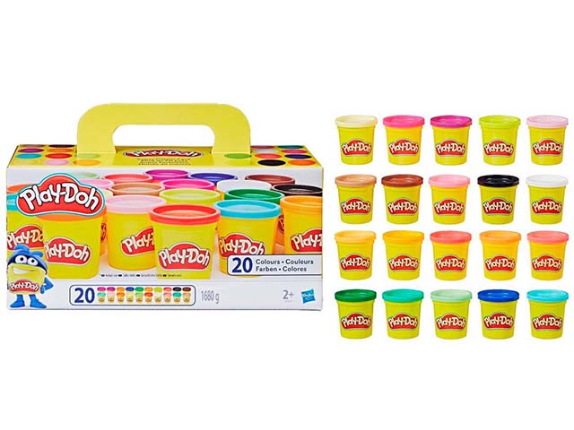 PLAY DOH 20 VASETTI A7924EUC4 PLAY DOH 20 VASETTI A7924EUC4