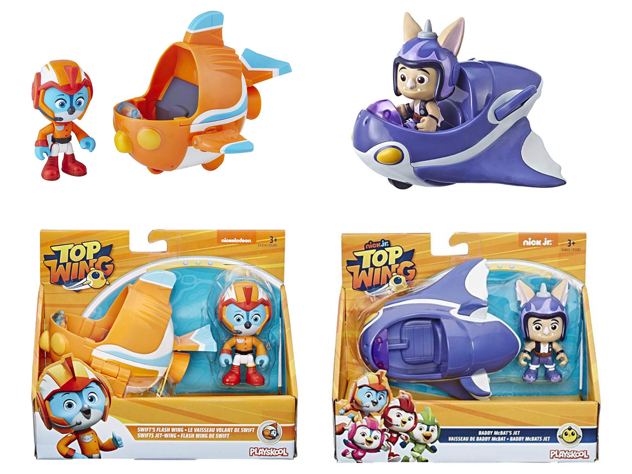 TOP WING FIGURE AND VEHICLE E5281EU4 $