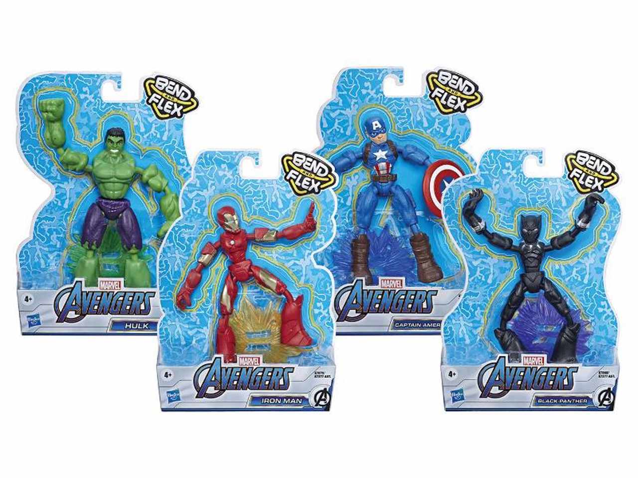 AVENGERS BENDY FIGURES AST E73775L0 $