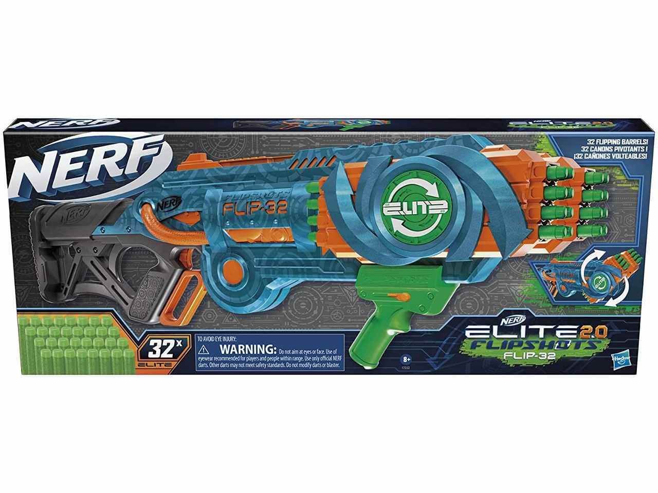 NERF ELITE 2.0 FLIPSHOTS 32 F2553EU4