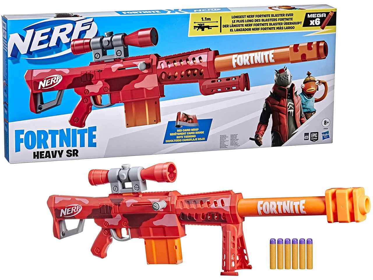 NERF FORTNITE HEAVY-SR F0929 EU4