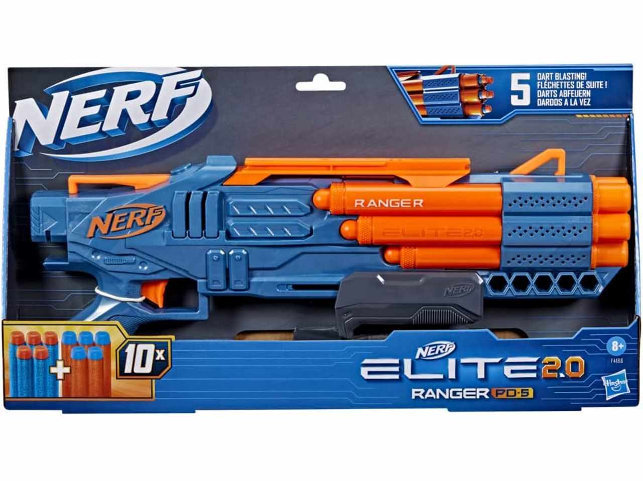 NERF ELITE 2.0 RANGER PD 5 F4186EU4 $