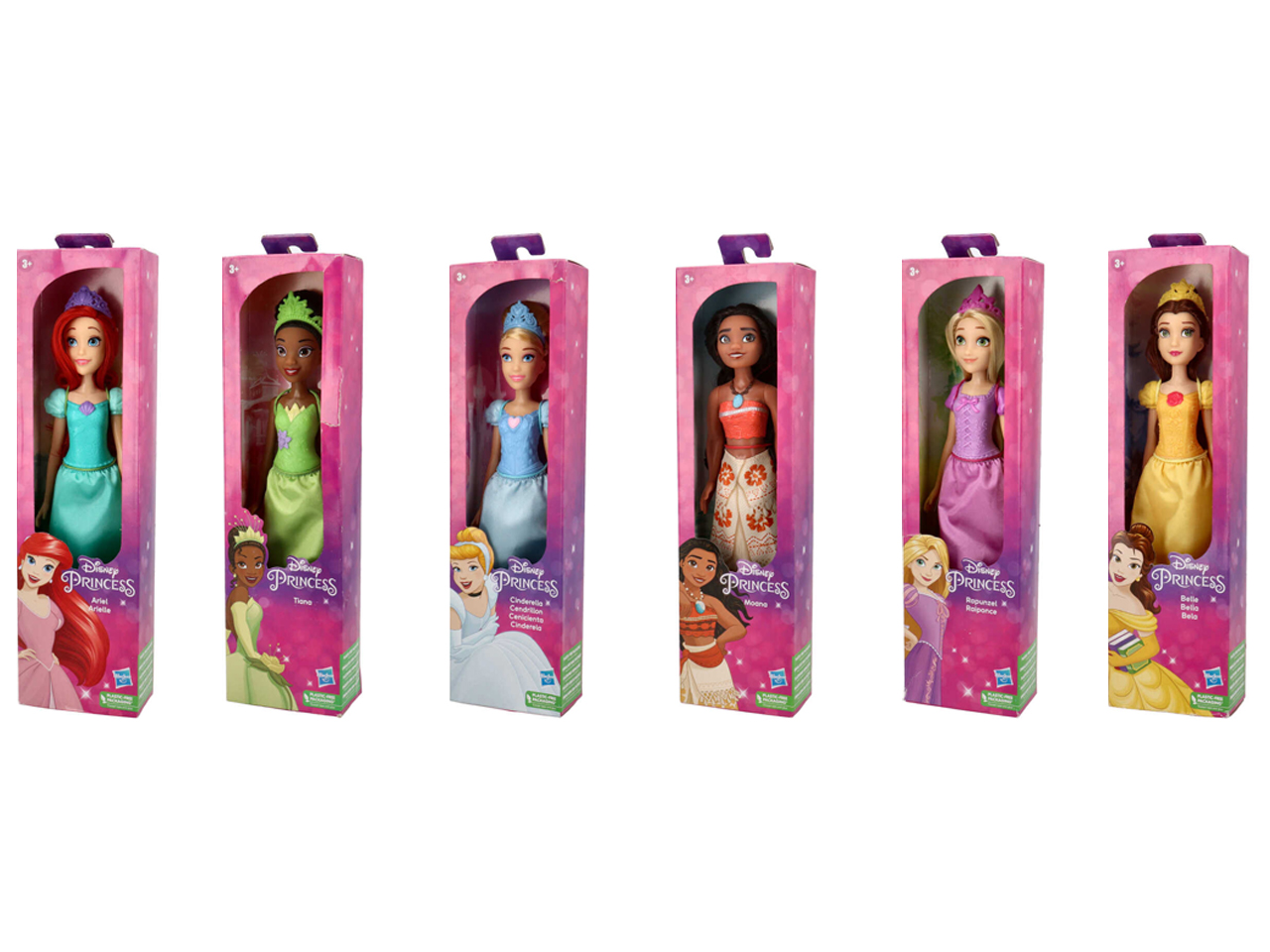 DISNEY PRINCESS FASHION DOL ASS.