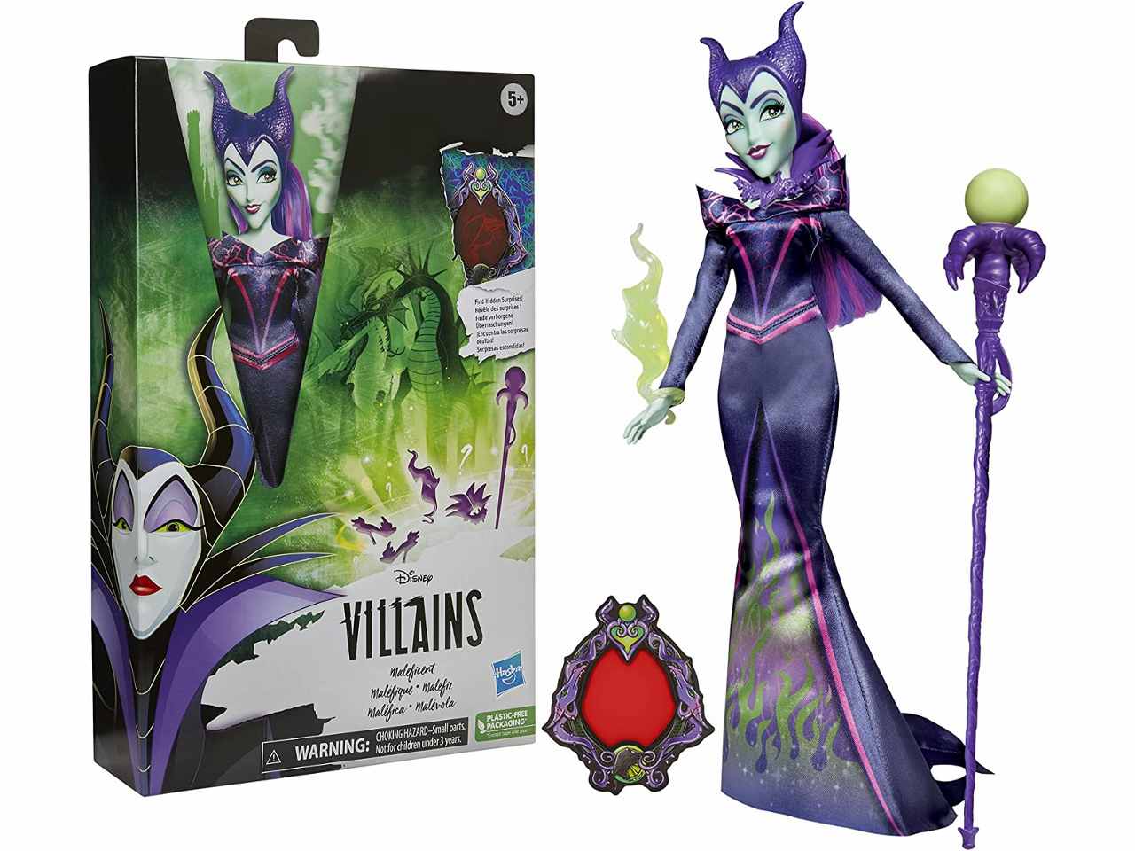 DISNEY PRINCESS VILLAINS MALEFICI F4561