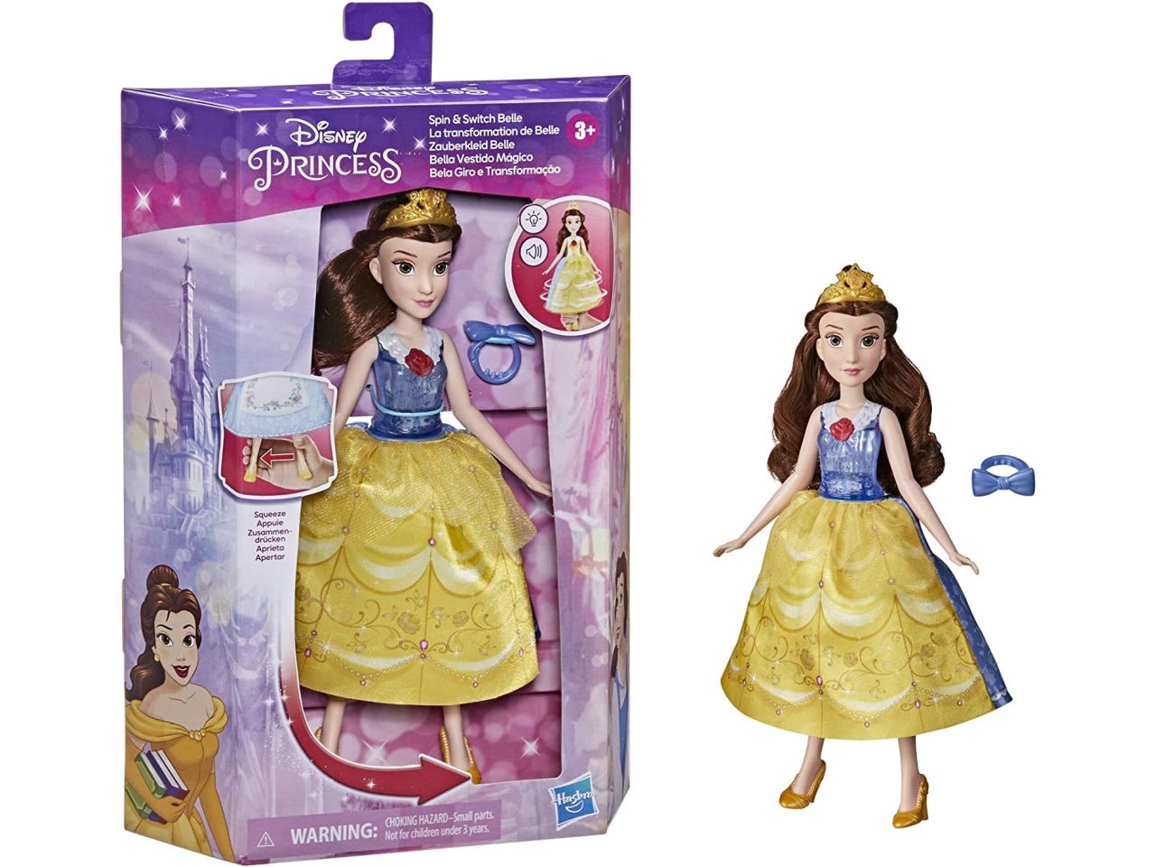 DISNEY PRINCESS BELLA VESTITO MAG Y2675