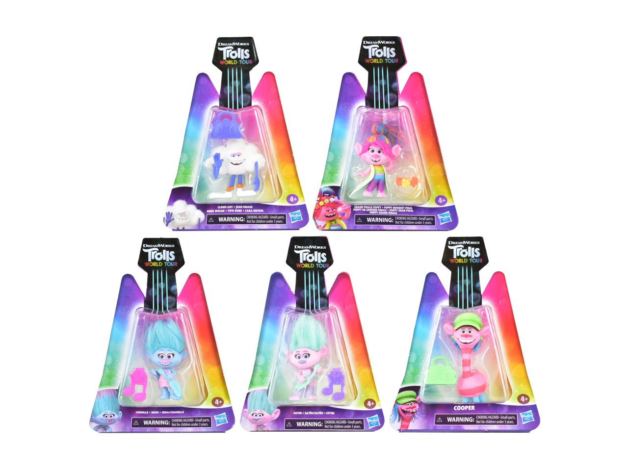 TROLLS WORLD TOUR FIGUR E6568_6141-5L02 TROLLS WORLD TOUR FIGUR E6568_6141-5L02