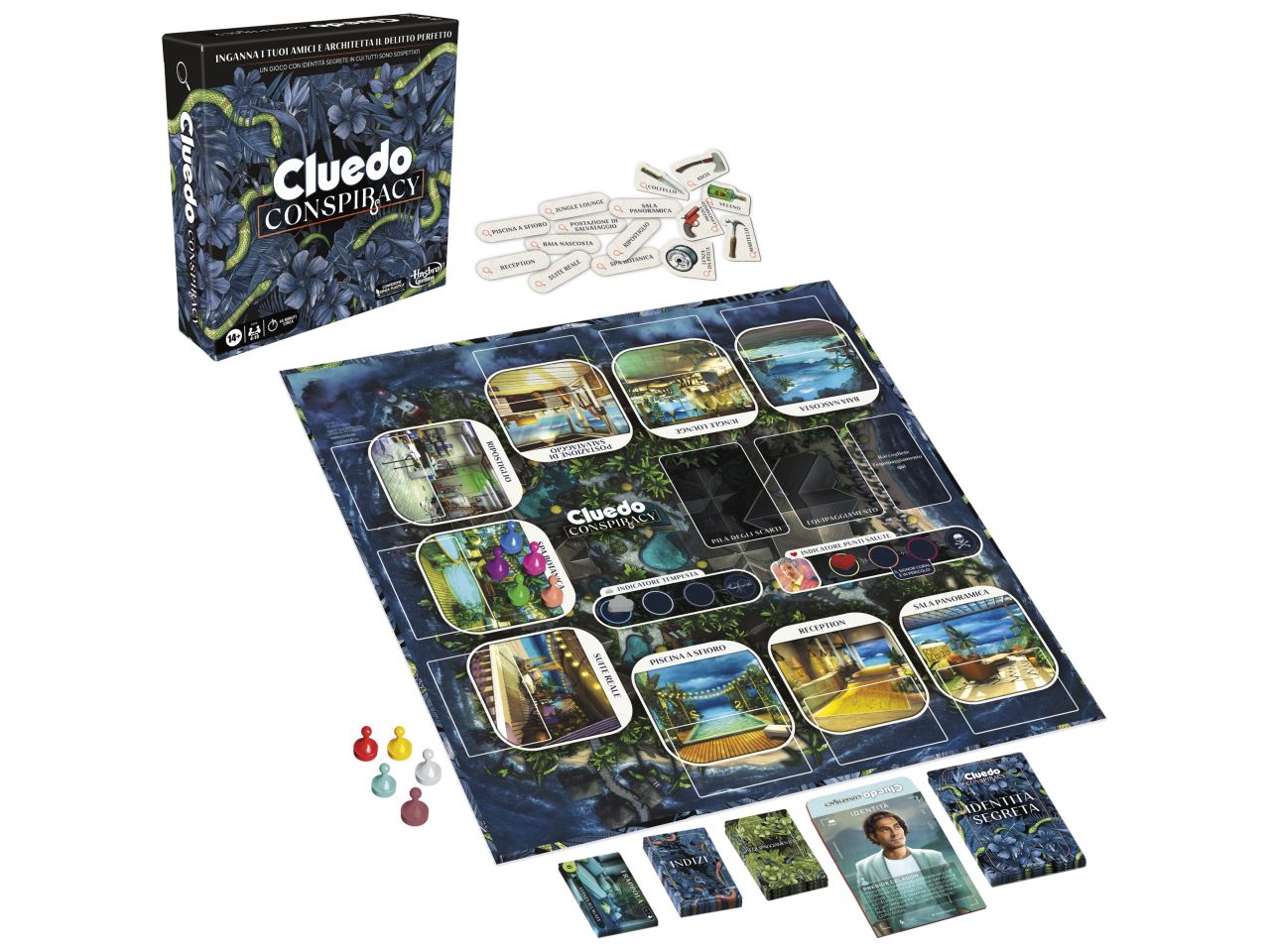 GIOCO CLUEDO CONSPIRACY F6418103