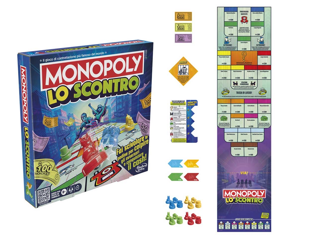 GIOCO MONOPOLY LO SCONTRO F8995103 $