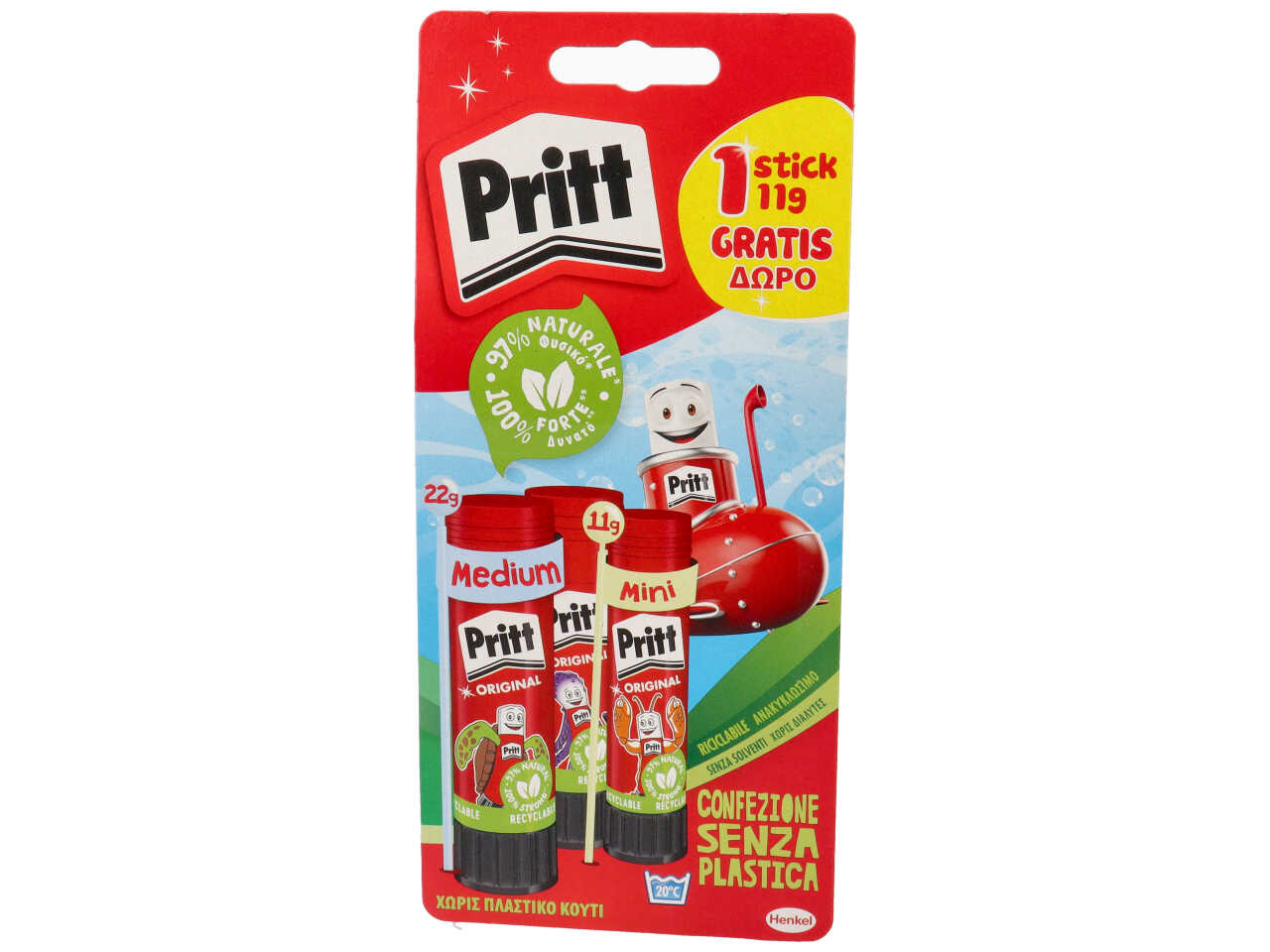 PRITT COLLA STICK 2x22gr 2767324