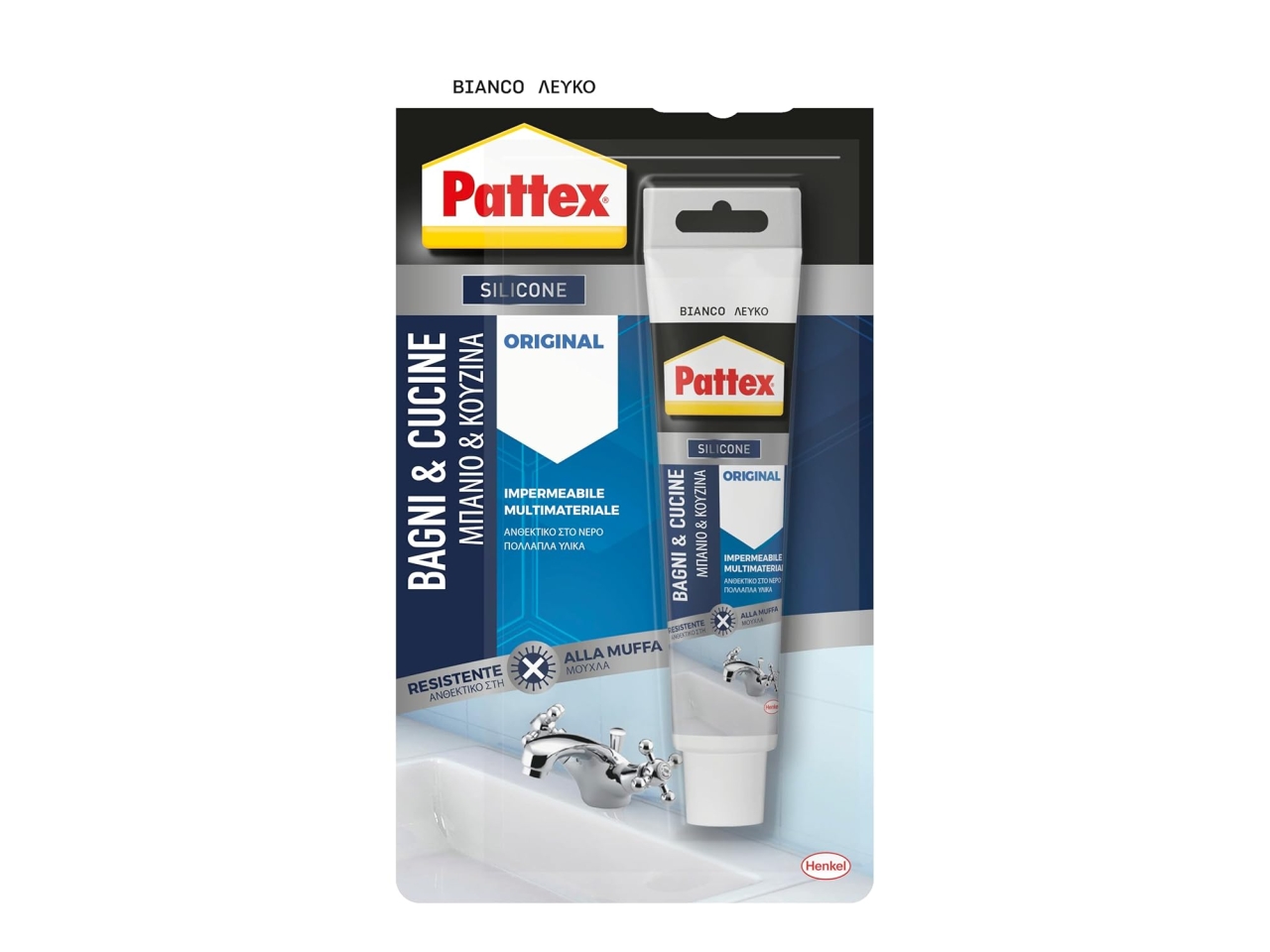 PATTEX SILICONE BIANCO 50ML 2814242