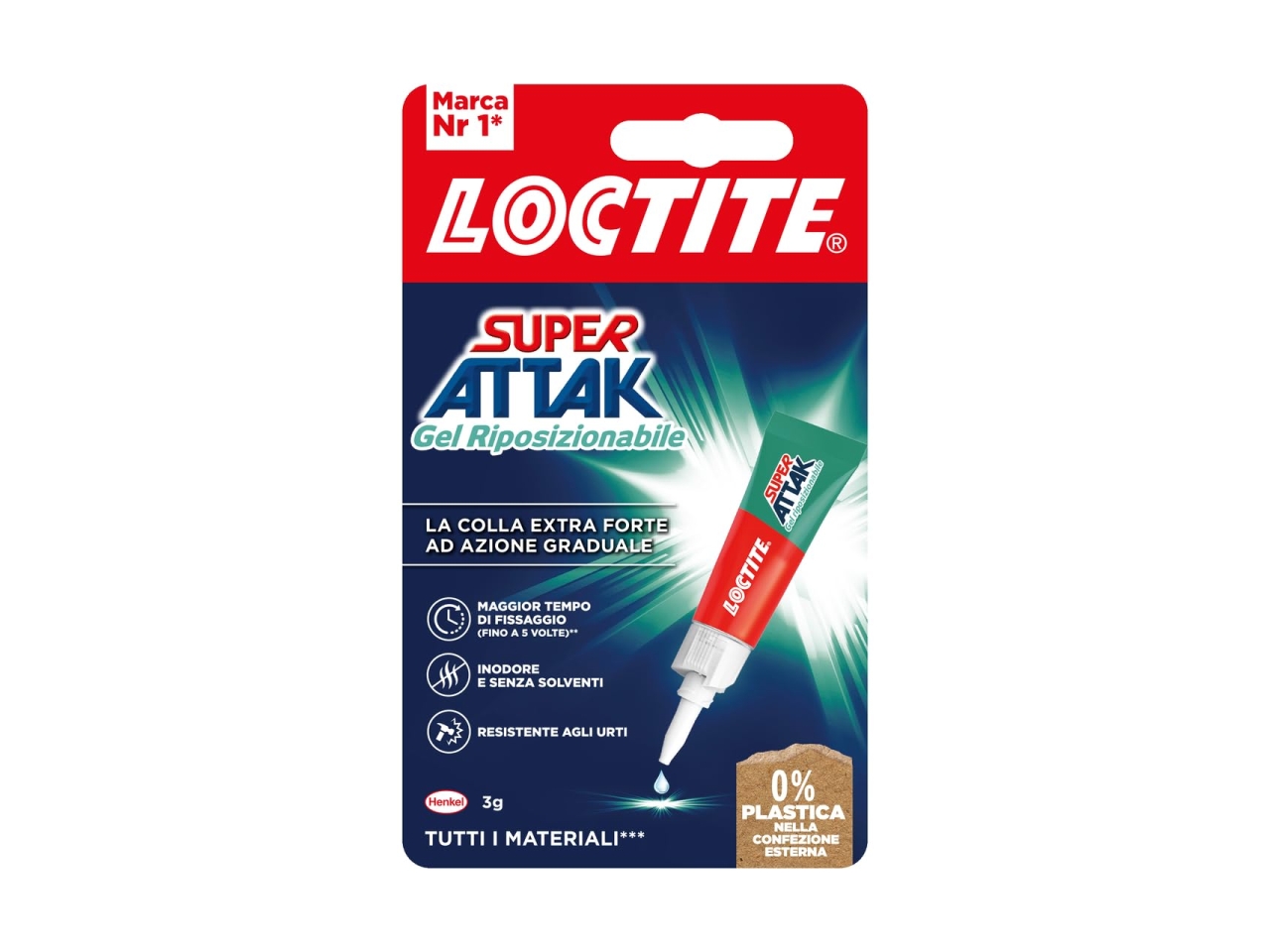 LOCTITE SUPER ATTAK GEL 3G 1888139