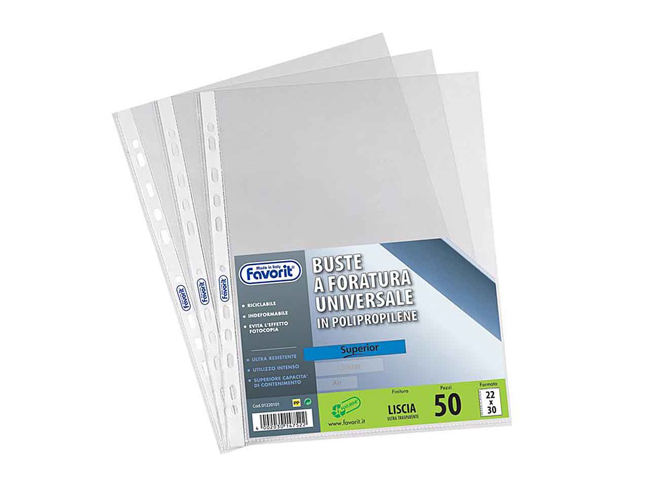 BUSTE F.UNI.22x30cm 50pz 100460039