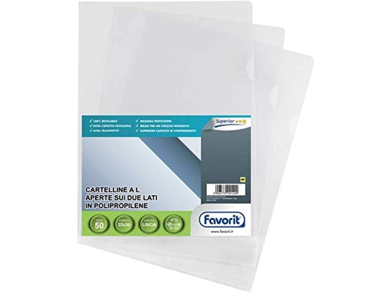 BUSTA  A L 50pz 22×30