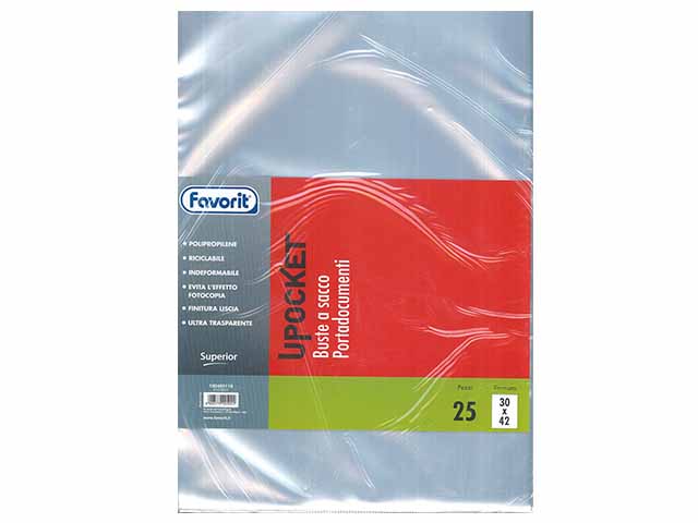 BUSTE A SACCO 30×42 25pz 100 460 110
