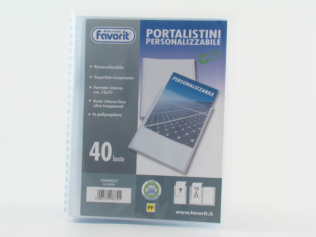 P/LISTINI SPN/TP40BUSTE 15×21