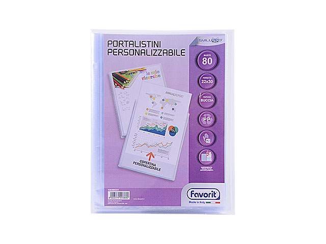 P.LISTINI 80BUSTE 22X30 100460331