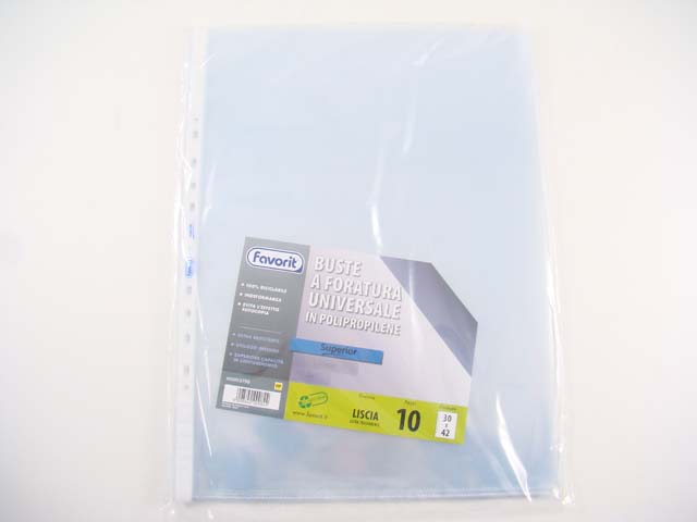 BUSTE F.UNI. 30X42 PP SUPER 10pz 400 05