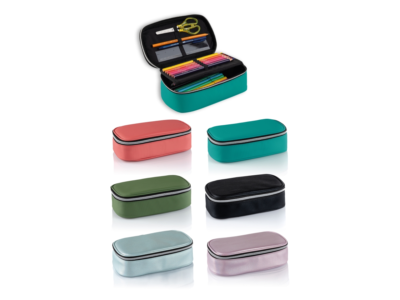 ASTUCCIO PORTAPENNE OVALE 12PAST+18PEN 400184017