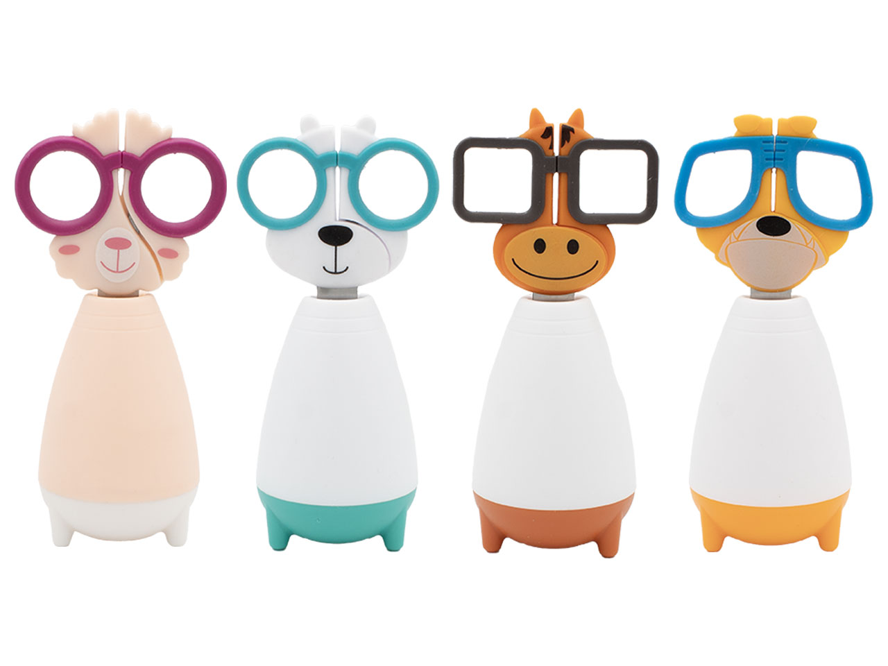 FORBICI ANIMALETTI C/SUPPORTO CREAS039