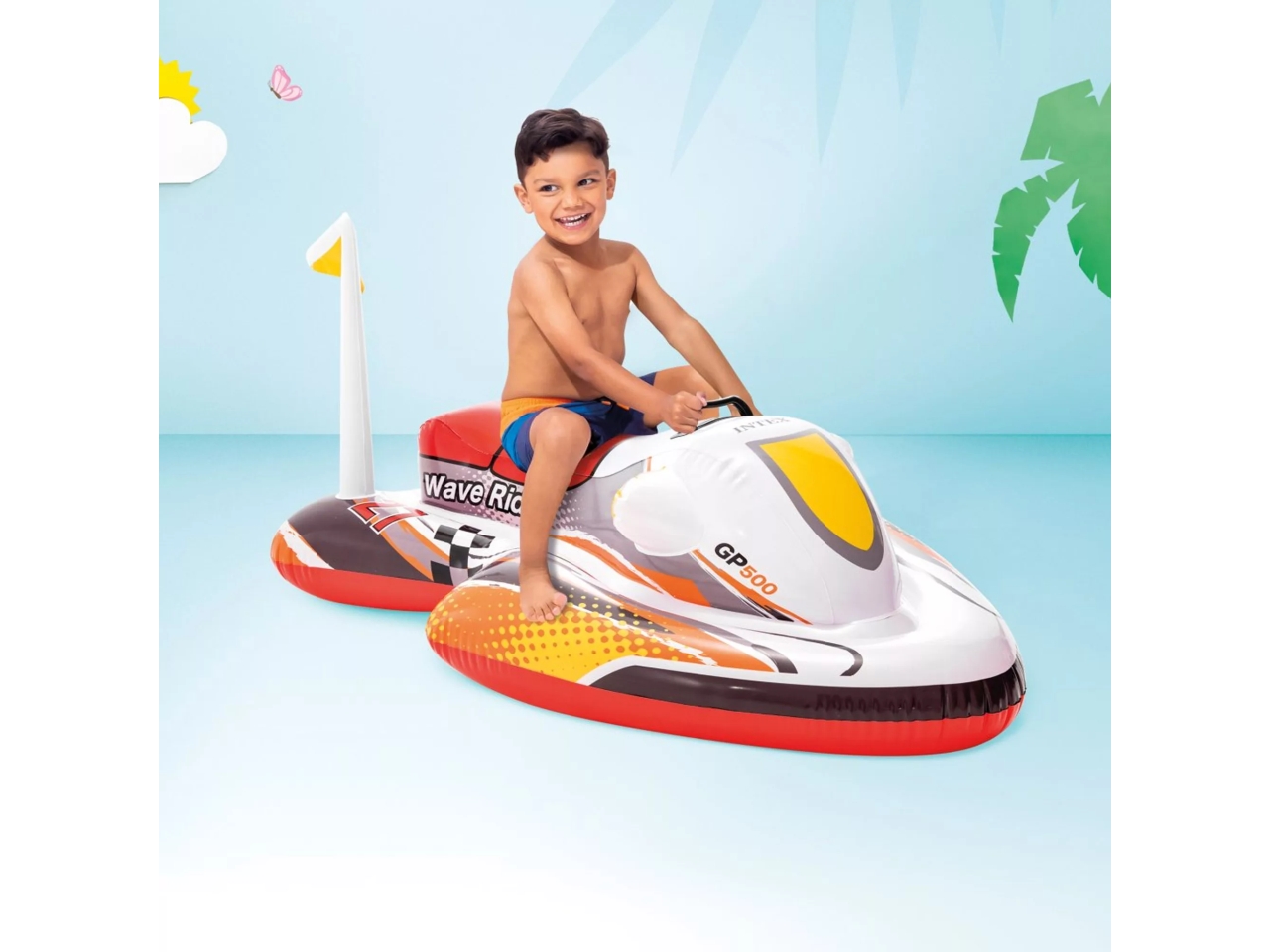 CAVALCABILE ACQUA-SCOOTER 117×77 cm 57520
