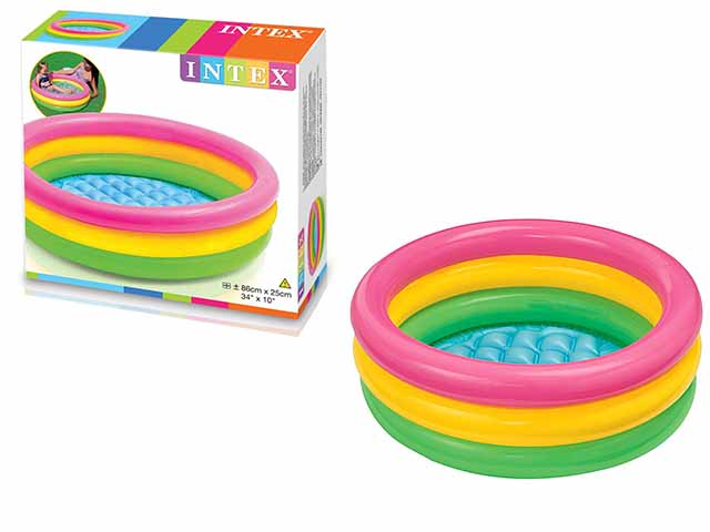 PISCINA BABY ARCOBALENO 86CM 58924