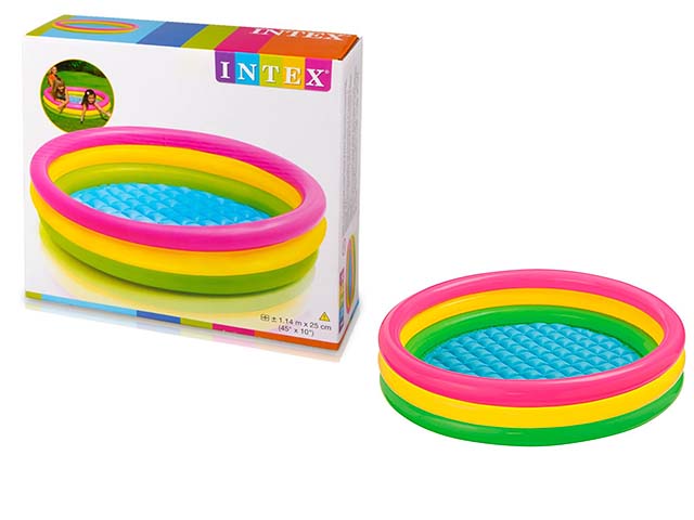 PISCINA BABY 3 ANELLI 114X25cm 57412