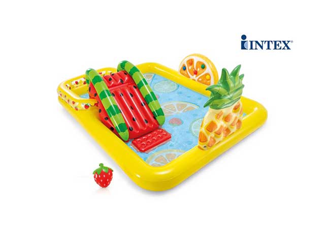 PLAYSET PISCINA FRUTTA 244x191x91 57158